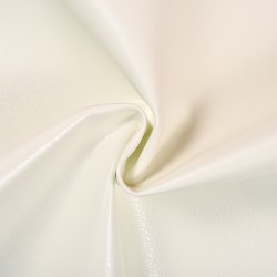 Ткань Дерматин (Кожзам) для мебели, цвет Белый (на отрез)  в Нижневартовске