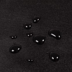 Ткань Оксфорд 240D PU 3000, Черный (на отрез)  в Нижневартовске