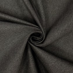Ткань Рогожка (мебельная), цвет Тёмно-Серый (на отрез)  в Нижневартовске