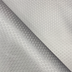 Ткань Оксфорд 300D PU Рип-Стоп СОТЫ, цвет Светло-Серый (на отрез)  в Нижневартовске
