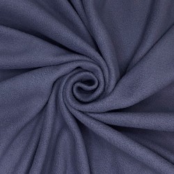 Ткань Флис Односторонний 130 гр/м2, цвет Темно-серый (на отрез)  в Нижневартовске