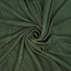 Ткань Флис Односторонний 130 гр/м2, цвет Темный хаки (на отрез)  в Нижневартовске