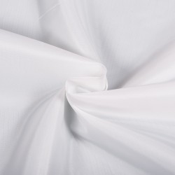 Ткань подкладочная Таффета 190Т, цвет Белый (на отрез)  в Нижневартовске