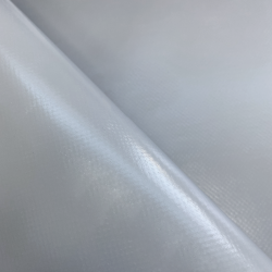Ткань ПВХ 450 гр/м2, Серый (Ширина 160см), на отрез  в Нижневартовске