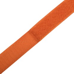 Контактная лента 25мм  Оранжевый (велькро-липучка, на отрез)  в Нижневартовске