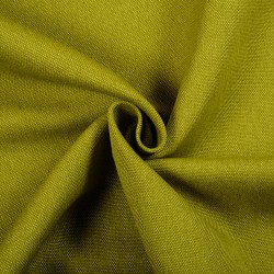 Ткань Рогожка (мебельная), цвет Зелёный (на отрез)  в Нижневартовске