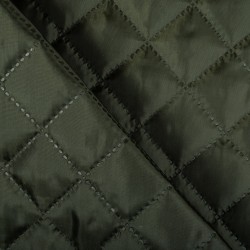 Стеганая подкладочная ткань с синтепоном (100гр/м2), цвет Хаки (на отрез)  в Нижневартовске