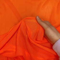 Трикотажная Сетка 75 г/м2, цвет Оранжевый (на отрез)  в Нижневартовске